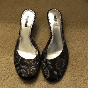 Unlisted Slip on heels size 7.5